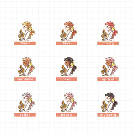 The Pretty Petal | PaperDollzCo | Sticker Book | CB044