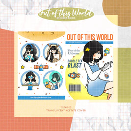 Out of this World I PaperDollzCo Planner I Sticker Book | CB001