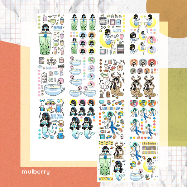 Out of this World I PaperDollzCo Planner I Sticker Book | CB001