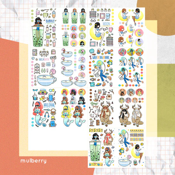 Out of this World I PaperDollzCo Planner I Sticker Book | CB001