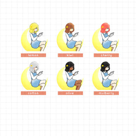 Out of this World I PaperDollzCo Planner I Sticker Book | CB001