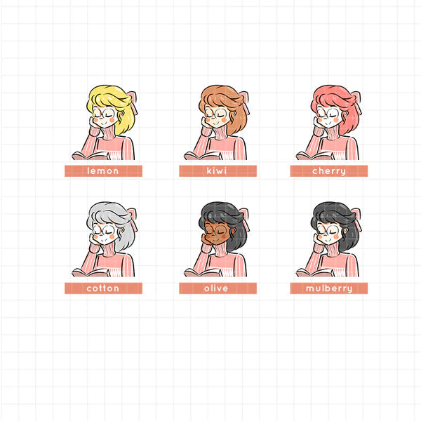 Time to Unwind I PaperDollzCo Planner I Sticker Book | CB004