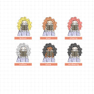Happy Together I PaperDollzCo Planner I Sticker Book | CB005a