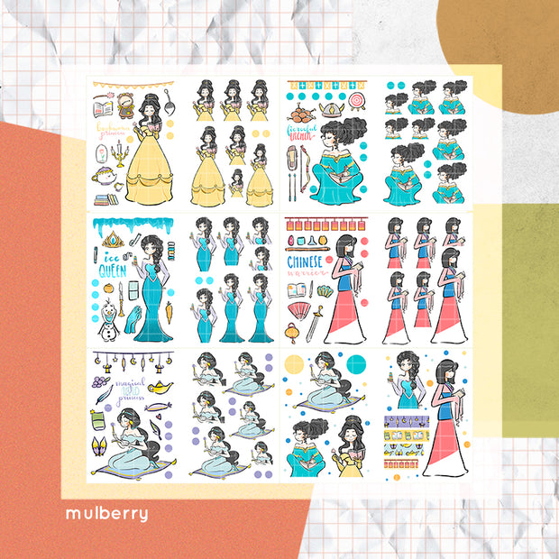 Her Majesty | PaperDollzCo Planner | Sticker Book | CB007a