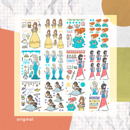 Her Majesty | PaperDollzCo Planner | Sticker Book | CB007a