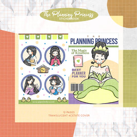 Planning Princess |  PaperDollzCo Planner | Sticker Book | CB007b