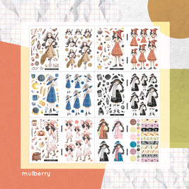Sorceress I PaperDollzCo Planner I Sticker Book | CB015