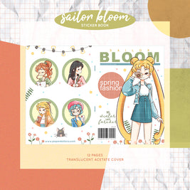 Sailor Bloom | Paperdollzco | Sticker Book | CB018