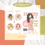 Sweet Summer | PaperDollzCo Planner | Sticker Book | CB020