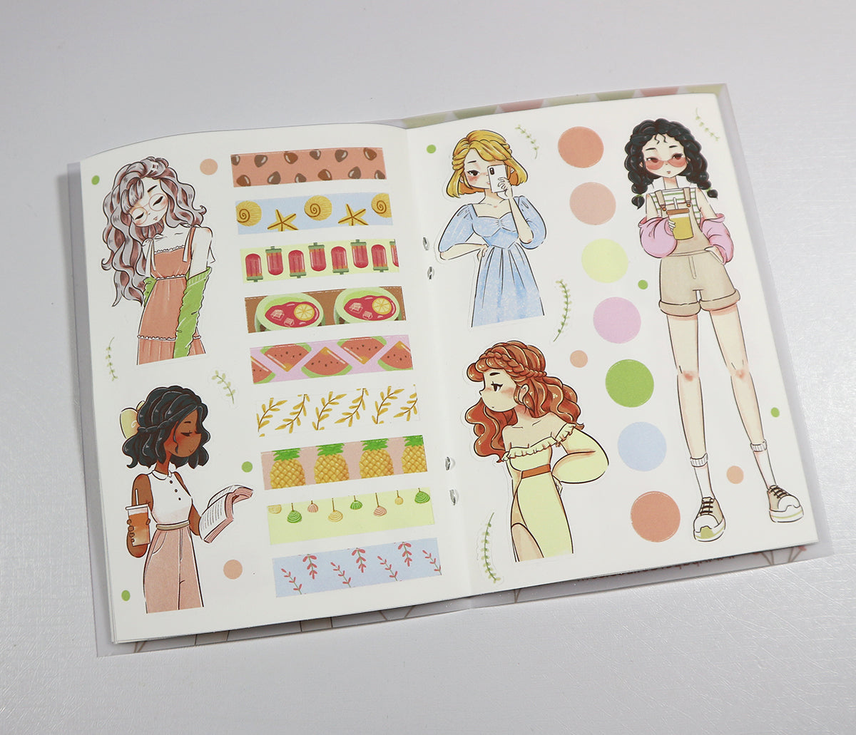 Sweet Summer | PaperDollzCo Planner | Sticker Book | CB020