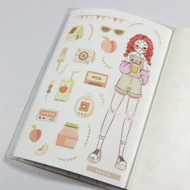 Sweet Summer | PaperDollzCo Planner | Sticker Book | CB020