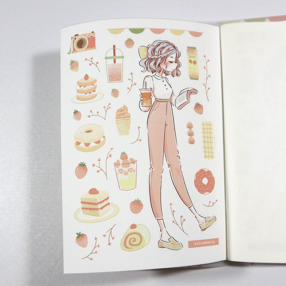 Sweet Summer | PaperDollzCo Planner | Sticker Book | CB020