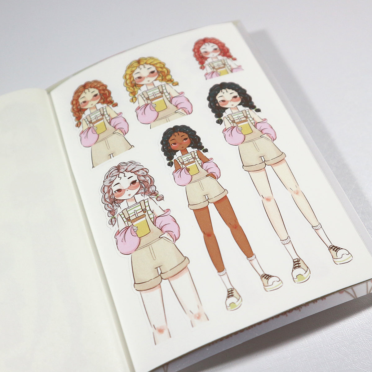 Sweet Summer | PaperDollzCo Planner | Sticker Book | CB020