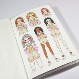Sweet Summer | PaperDollzCo Planner | Sticker Book | CB020