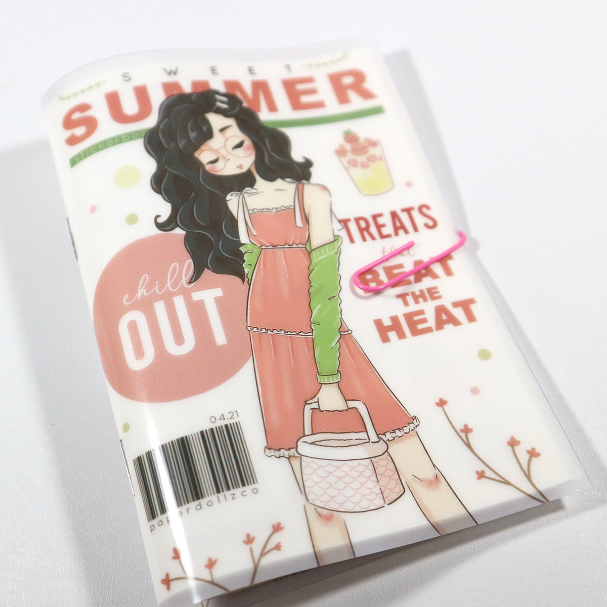 Sweet Summer | PaperDollzCo Planner | Sticker Book | CB020