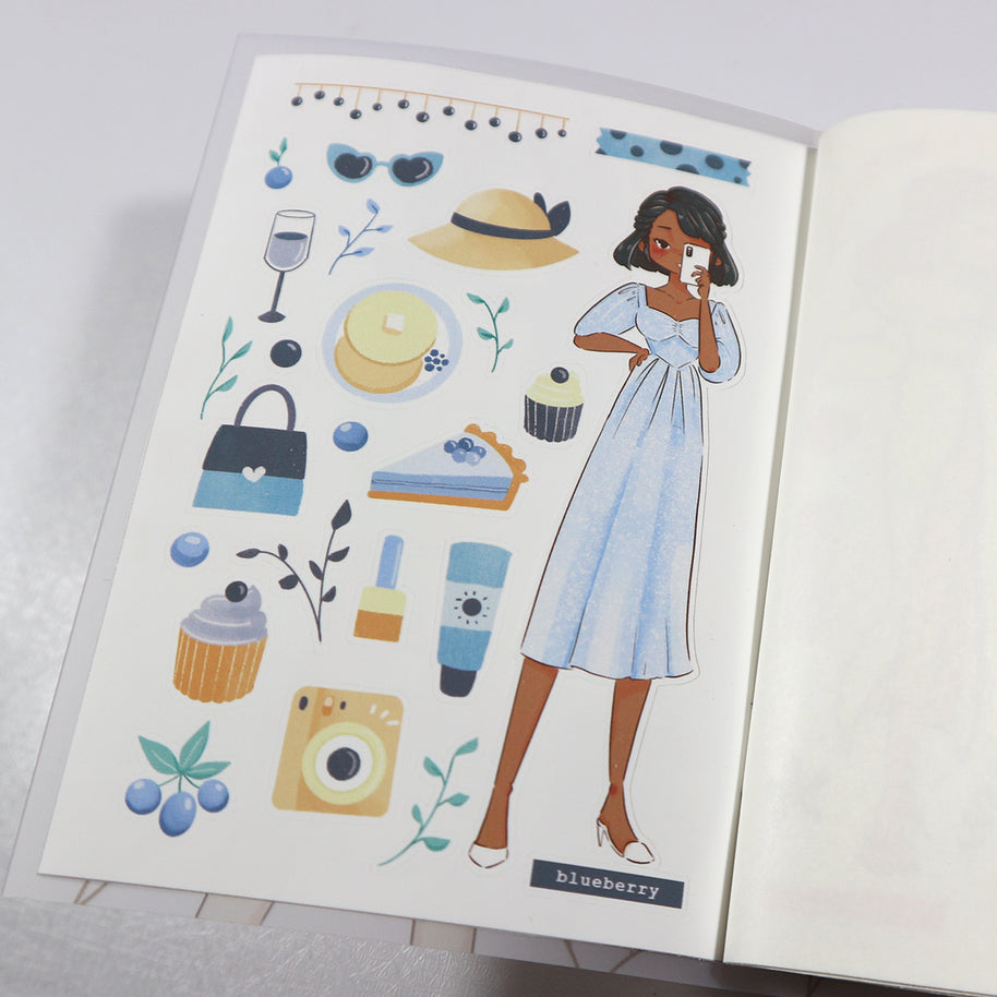 Sweet Summer | PaperDollzCo Planner | Sticker Book | CB020