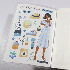 Sweet Summer | PaperDollzCo Planner | Sticker Book | CB020