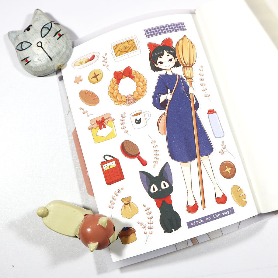 Surprising Adventures |  PaperDollzCo Planner |  Sticker Book | CB021
