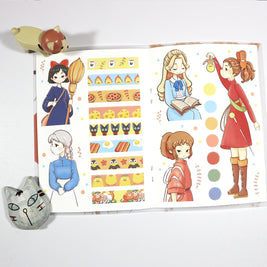 Surprising Adventures |  PaperDollzCo Planner |  Sticker Book | CB021