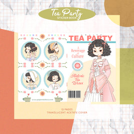 Tea Party  | PaperDollzCo Planner  | Sticker Book | CB022