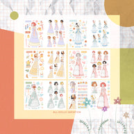 Tea Party  | PaperDollzCo Planner  | Sticker Book | CB022