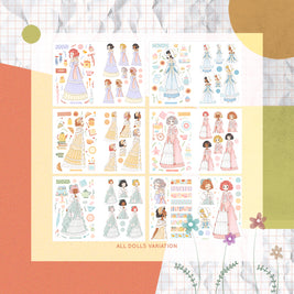 Tea Party  | PaperDollzCo Planner  | Sticker Book | CB022