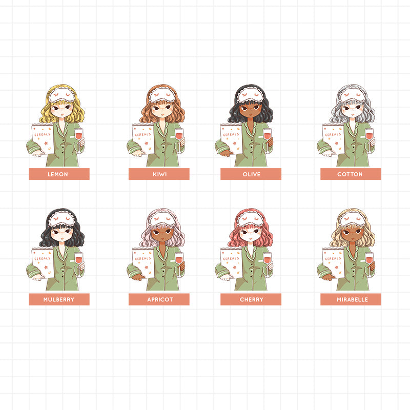 Slumber Party I PaperDollzCo Planner I Sticker Book | CB024