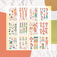 Snow Puff  | PaperDollzCo Planner | Sticker Book | CB025