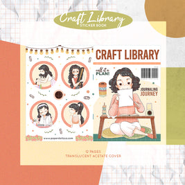 Craft Library |  PaperDollzCo Planner |  Sticker Book | CB027