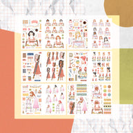 Craft Library |  PaperDollzCo Planner |  Sticker Book | CB027