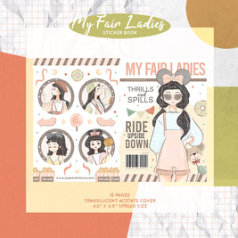 My Fair Ladies | PaperDollzCo Planner  | Sticker Book | CB030