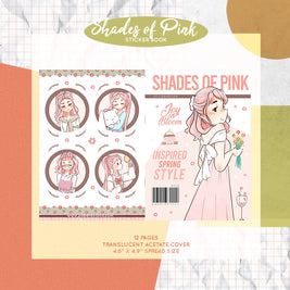 Shades of Pink | PaperDollzCo Planner | Sticker Book | CB031