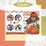 Enchanted | PaperDollzCo | Sticker Book | CB052