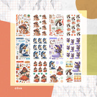 Enchanted | PaperDollzCo | Sticker Book | CB052