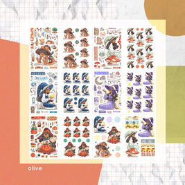 Enchanted | PaperDollzCo | Sticker Book | CB052