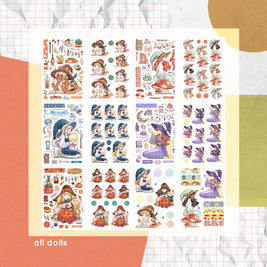 Enchanted | PaperDollzCo | Sticker Book | CB052