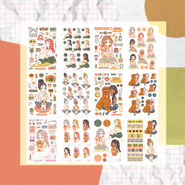 Fur In Love | PaperDollzCo Planner | Sticker Book | CB033