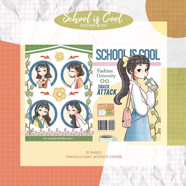 School Is Cool | Sticker Book | CB034