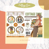 Cottage Core | PaperDollzCo Planner | Sticker Book | CB040