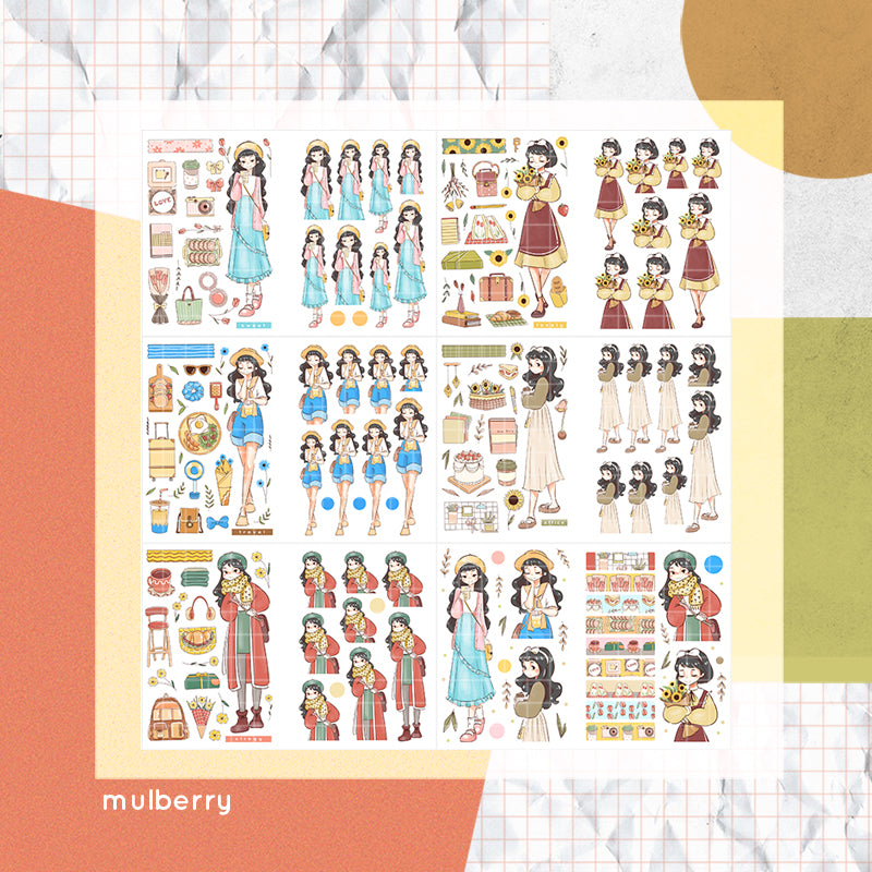 Story of Us | PaperDollzCo Planner | Sticker Book | CB042