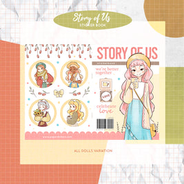 Story of Us | PaperDollzCo Planner | Sticker Book | CB042