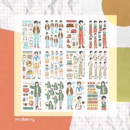 Crush Confessions  | PaperDollzCo Planner | Sticker Book | CB043