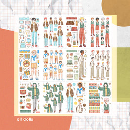 Crush Confessions  | PaperDollzCo Planner | Sticker Book | CB043