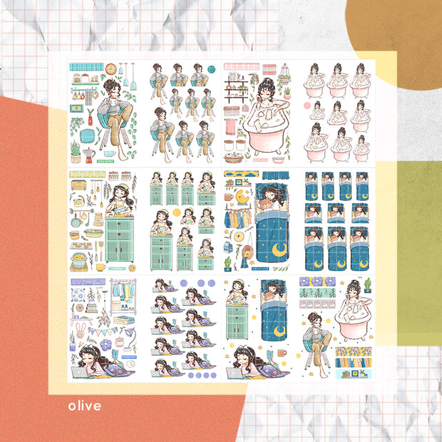 Home Buddy | PaperDollzCo | Sticker Book | CB046