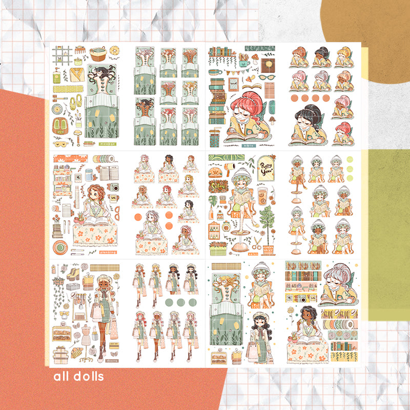 Love Yourself | PaperDollzCo | Sticker Book | CB047