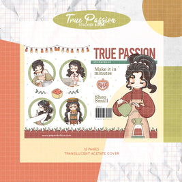 True Passion | PaperDollzCo | Sticker Book | CB050