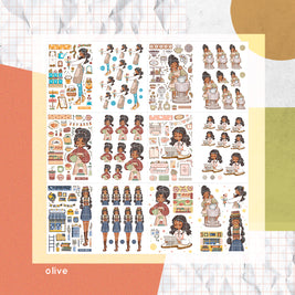 True Passion | PaperDollzCo | Sticker Book | CB050