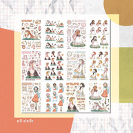 Blossoming | PaperDollzCo | Sticker Book | CB057
