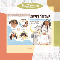 Sweet Dreams | PaperDollzCo | Sticker Book | CB060