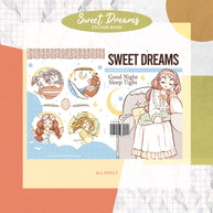 Sweet Dreams | PaperDollzCo | Sticker Book | CB060
